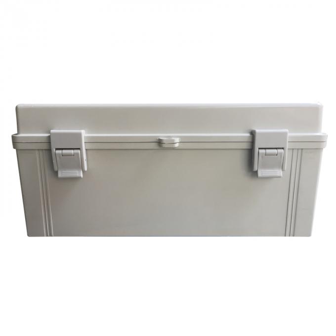 La boîte de jonction terminale imperméable de blanc gris/a articulé les armoires électriques en plastique